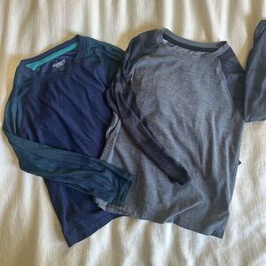 EUC Old Navy Youth Active Long Sleeve Shirts - 2 Pack